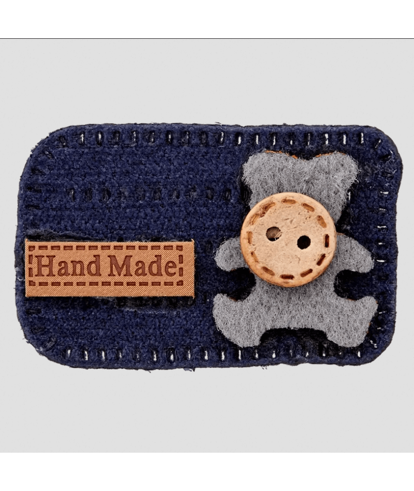 Accessoire Rectangle, Teddy, Hand Made