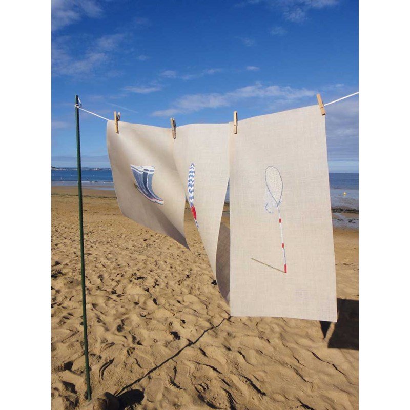 Kit déco au point de croix compté – 18 × 40 cm