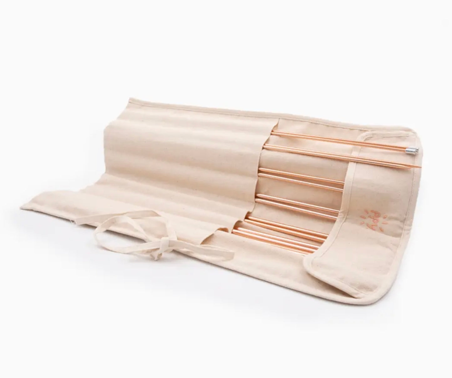Set Aiguilles Droites 40cm Rose Gold