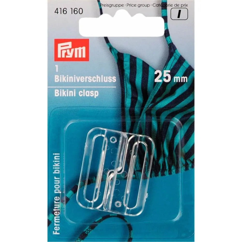 Clips pour bikinis et ceintures, transparent