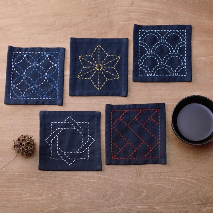 kits Sashiko Olympus Tsumugi à broder