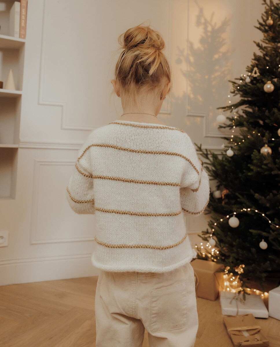 Modèle Pull Fille Alexandra