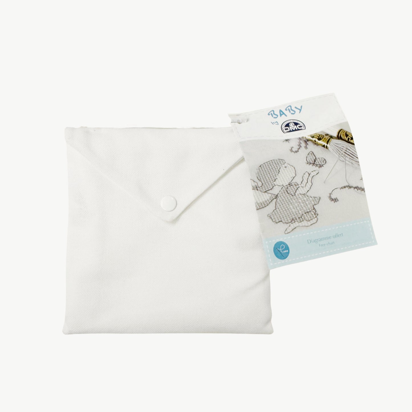 DMC – Pochette cadeau à broder en point de croix