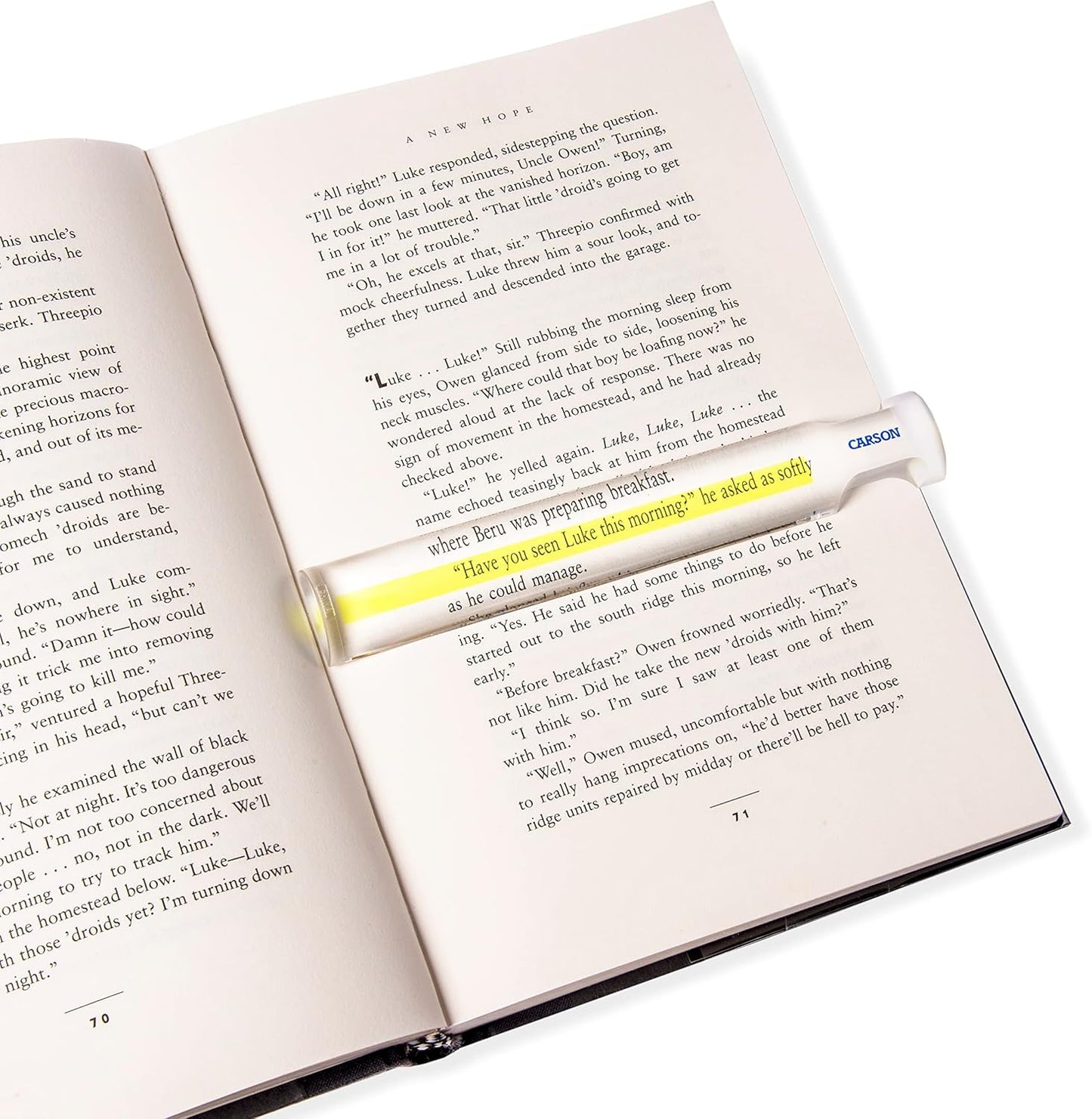 LOUPE DE LECTURE HORIZONTALE