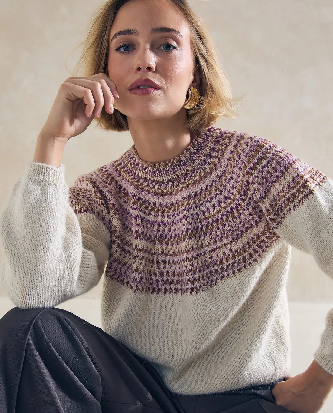 MODÈLE PULL FEMME ORIA
