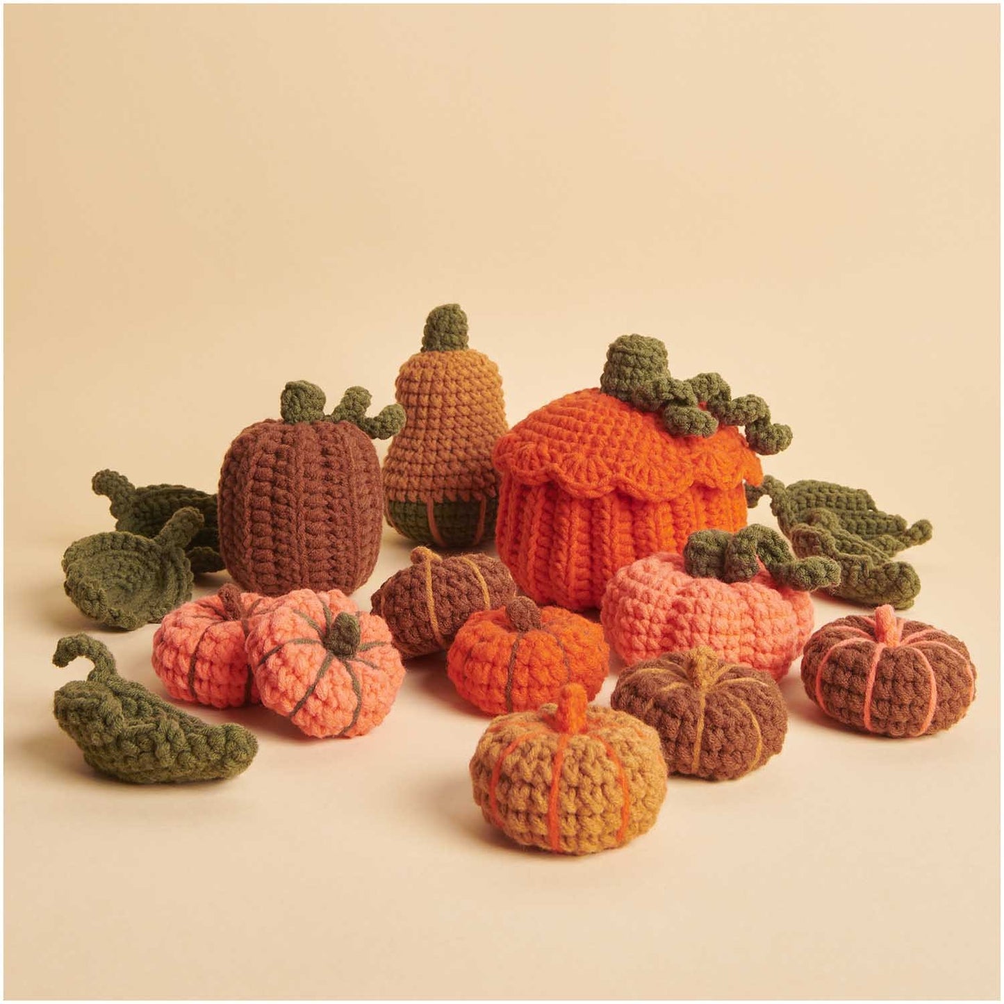 Kit à crochet "Citrouilles"