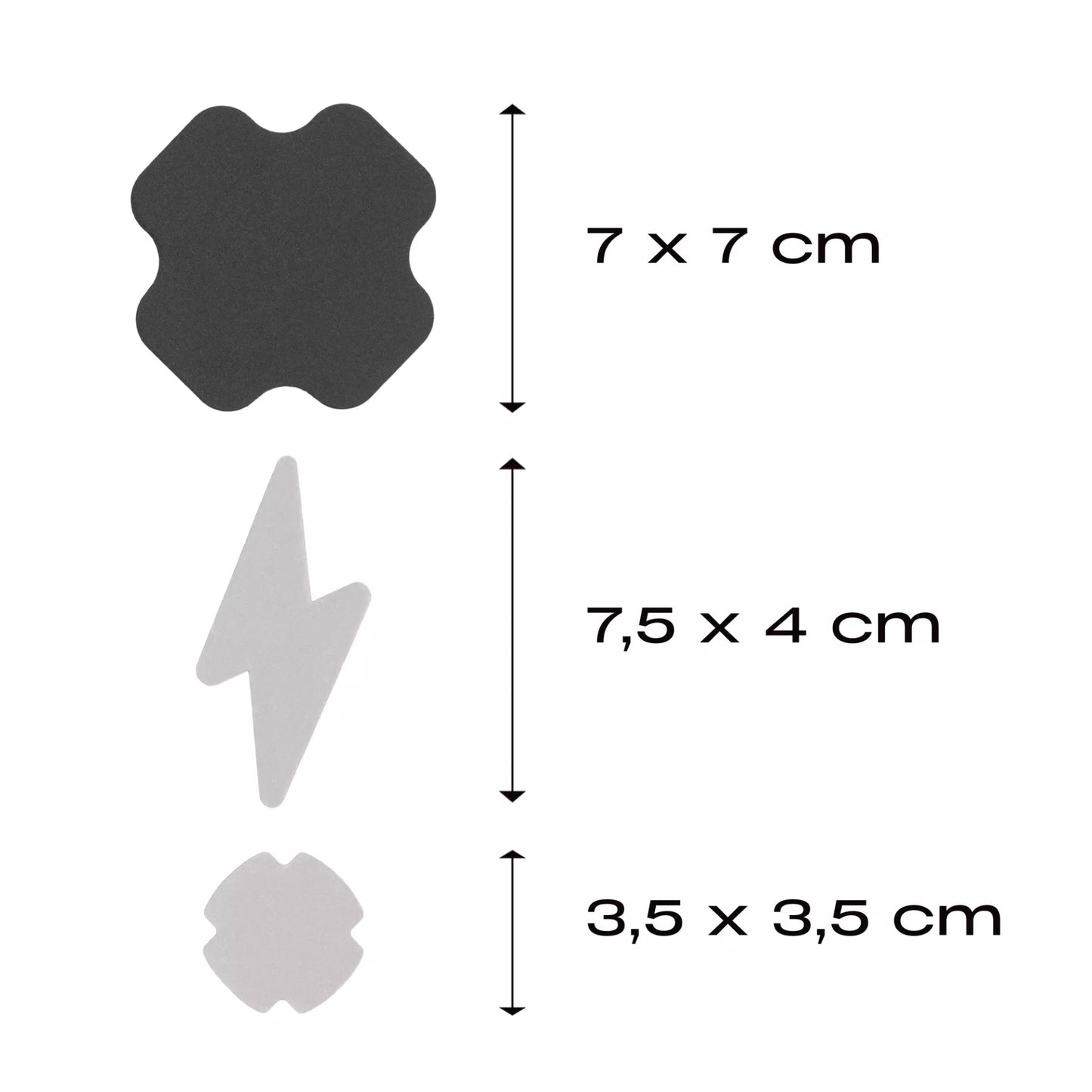 Rub-on Patch REFLECTIVE – Patch textile réfléchissant