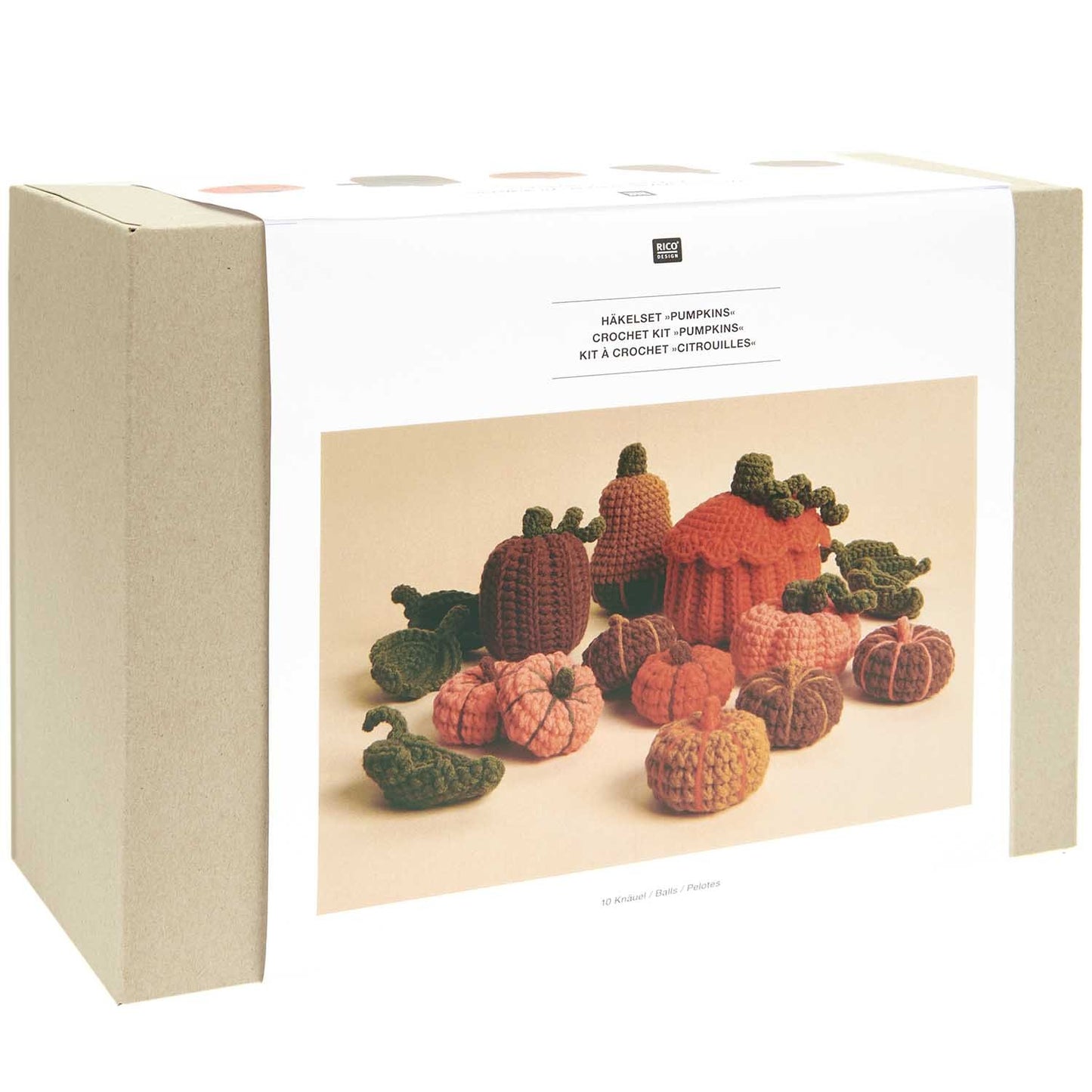 Kit à crochet "Citrouilles"