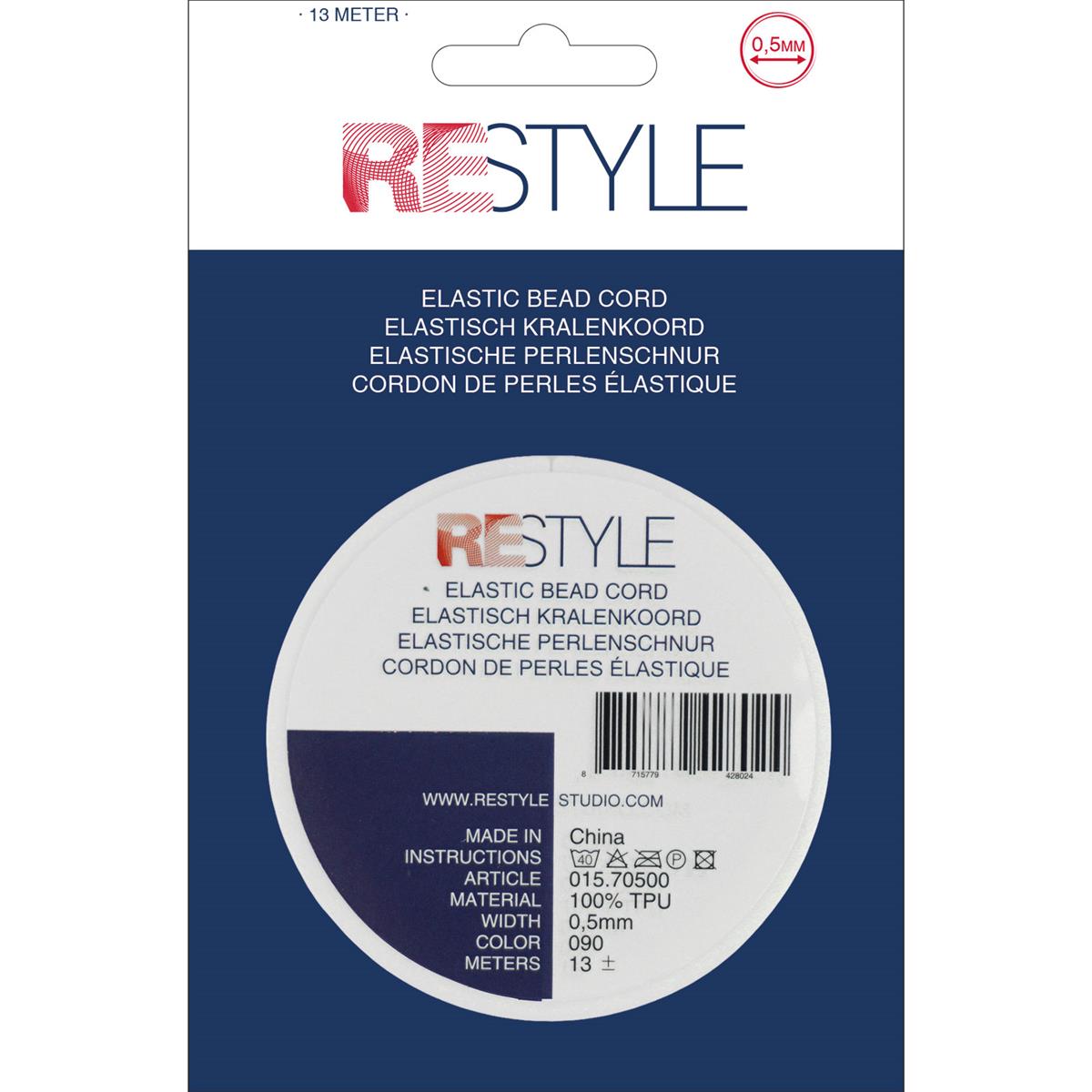 Cordon élastique pour perles Restyle