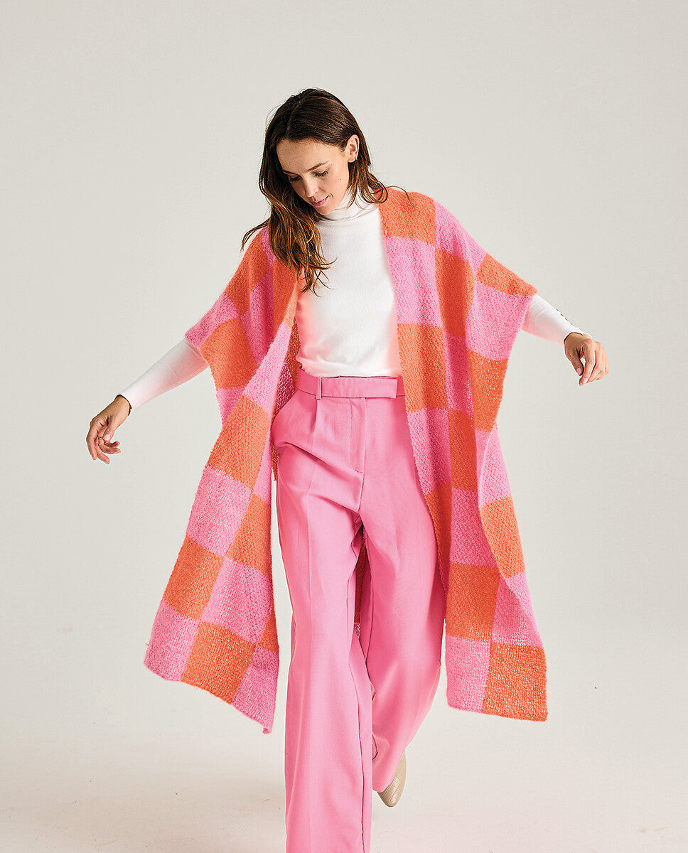 Modèle poncho femme Delfina