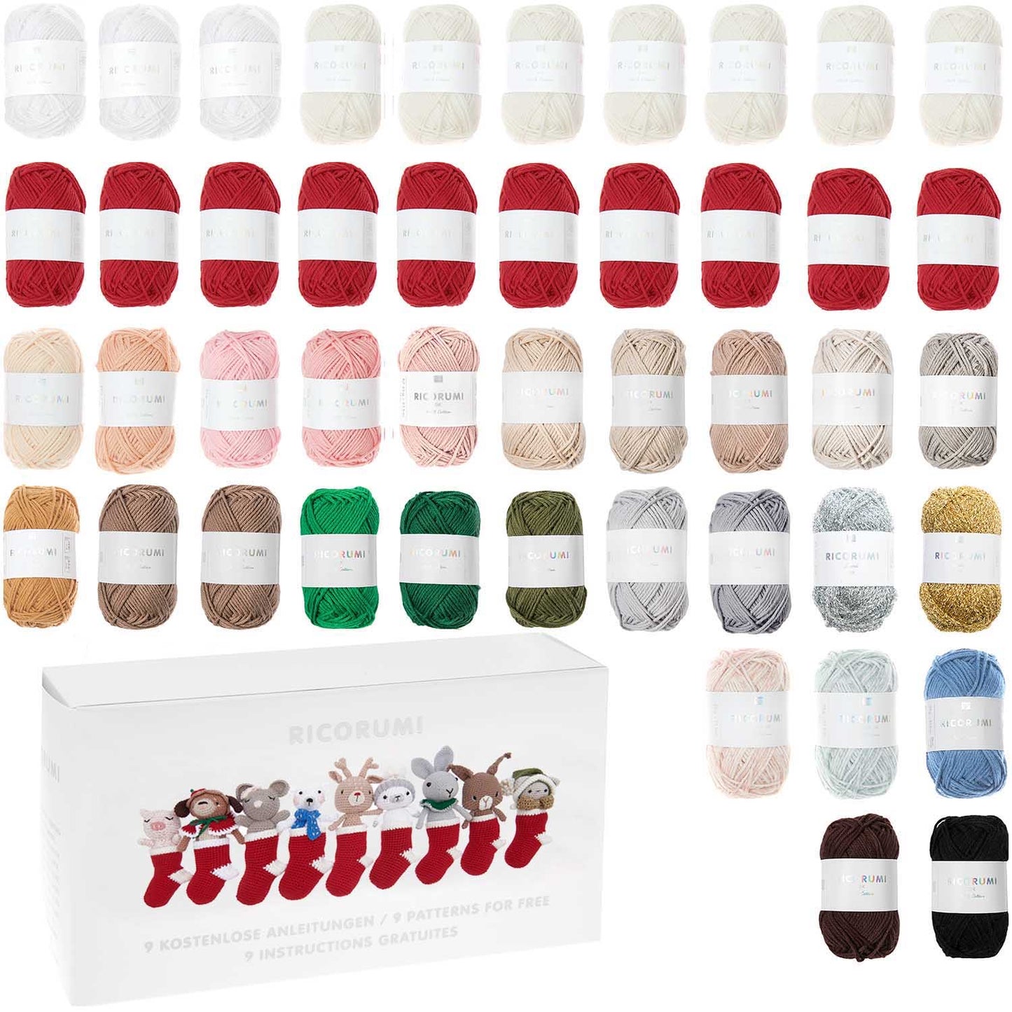 Kit Crochet Chaussons Noël