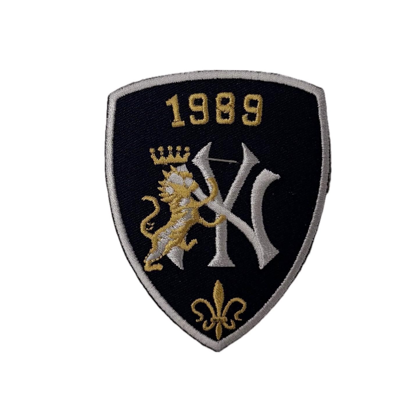 Écusson Thermocollant Blason Vintage NY 1989