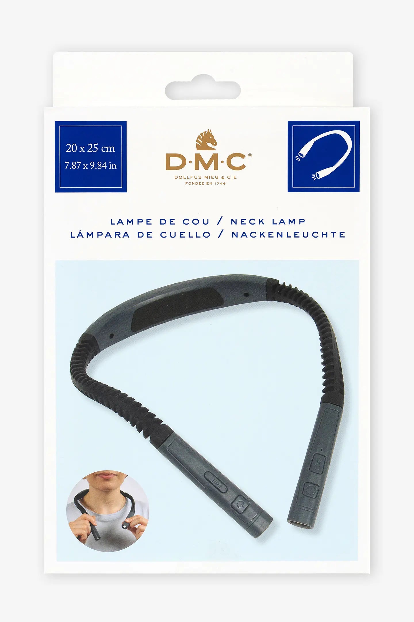 lampe de cou éclairage led rechargeable