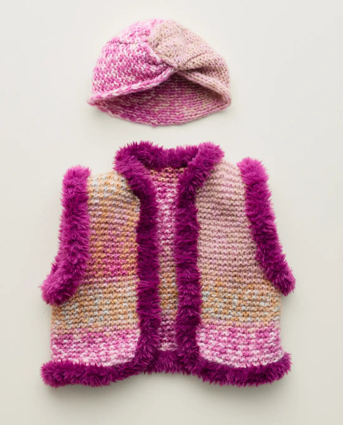 MODÈLE ENFANT BOLÉRO ET BONNET PAIGE