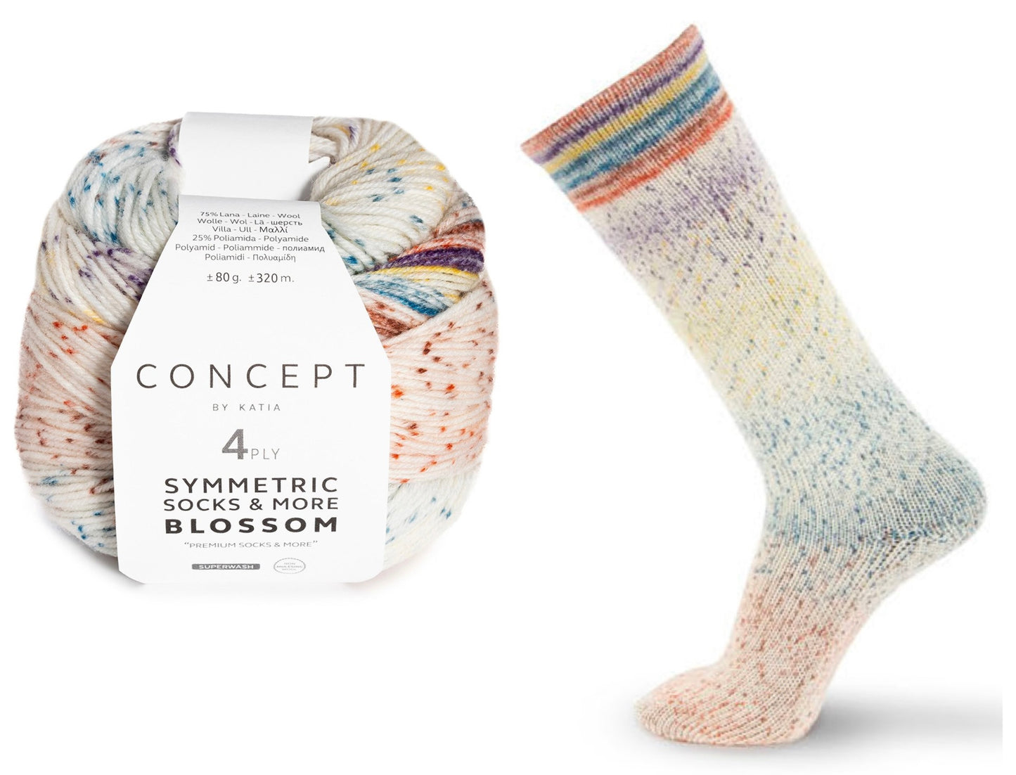 Symmetric Socks & More Blossom