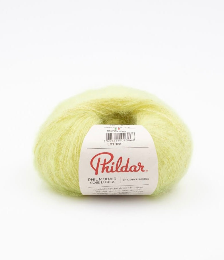 PHIL MOHAIR SOIE LUREX