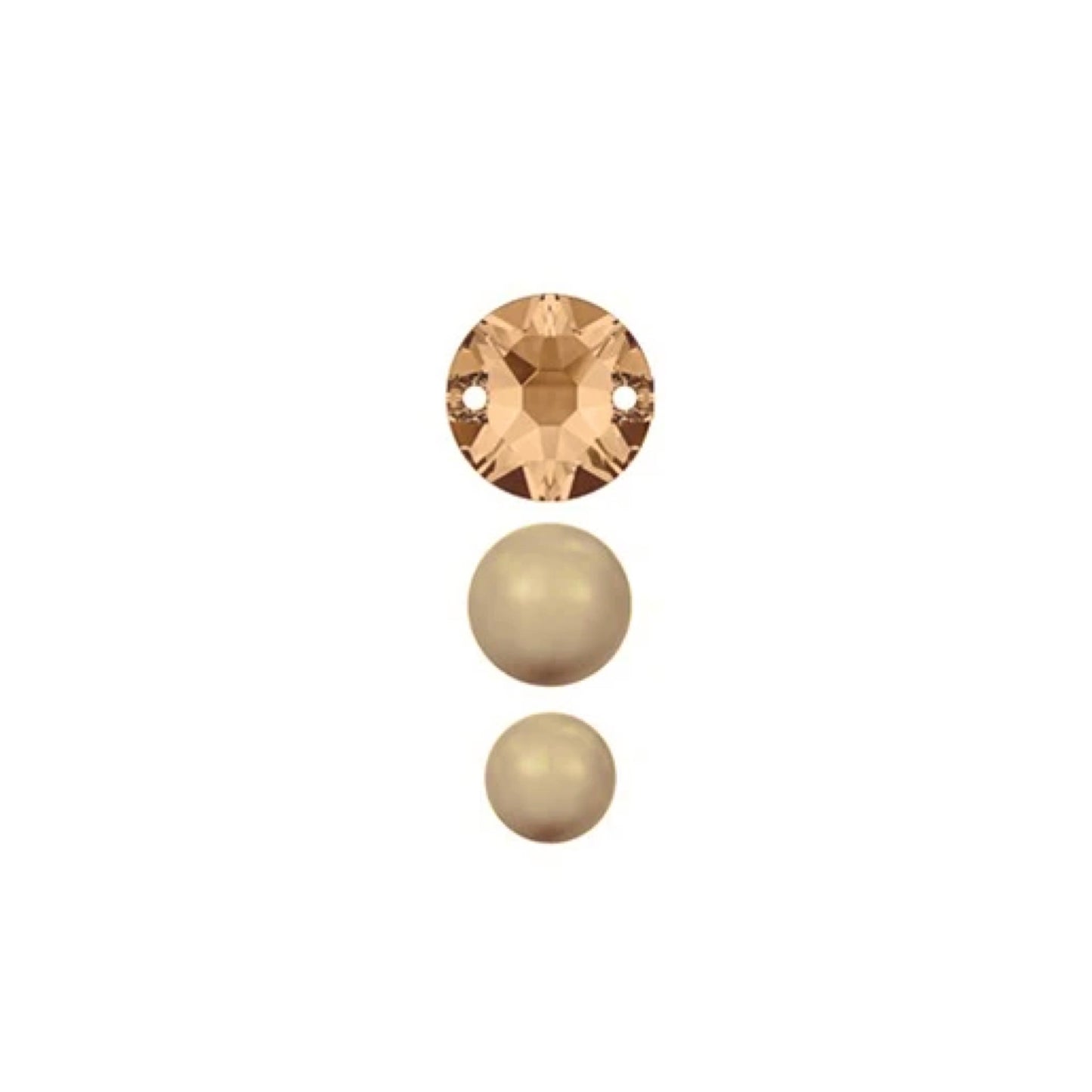 Cristaux Swarovski – Gold Selection
