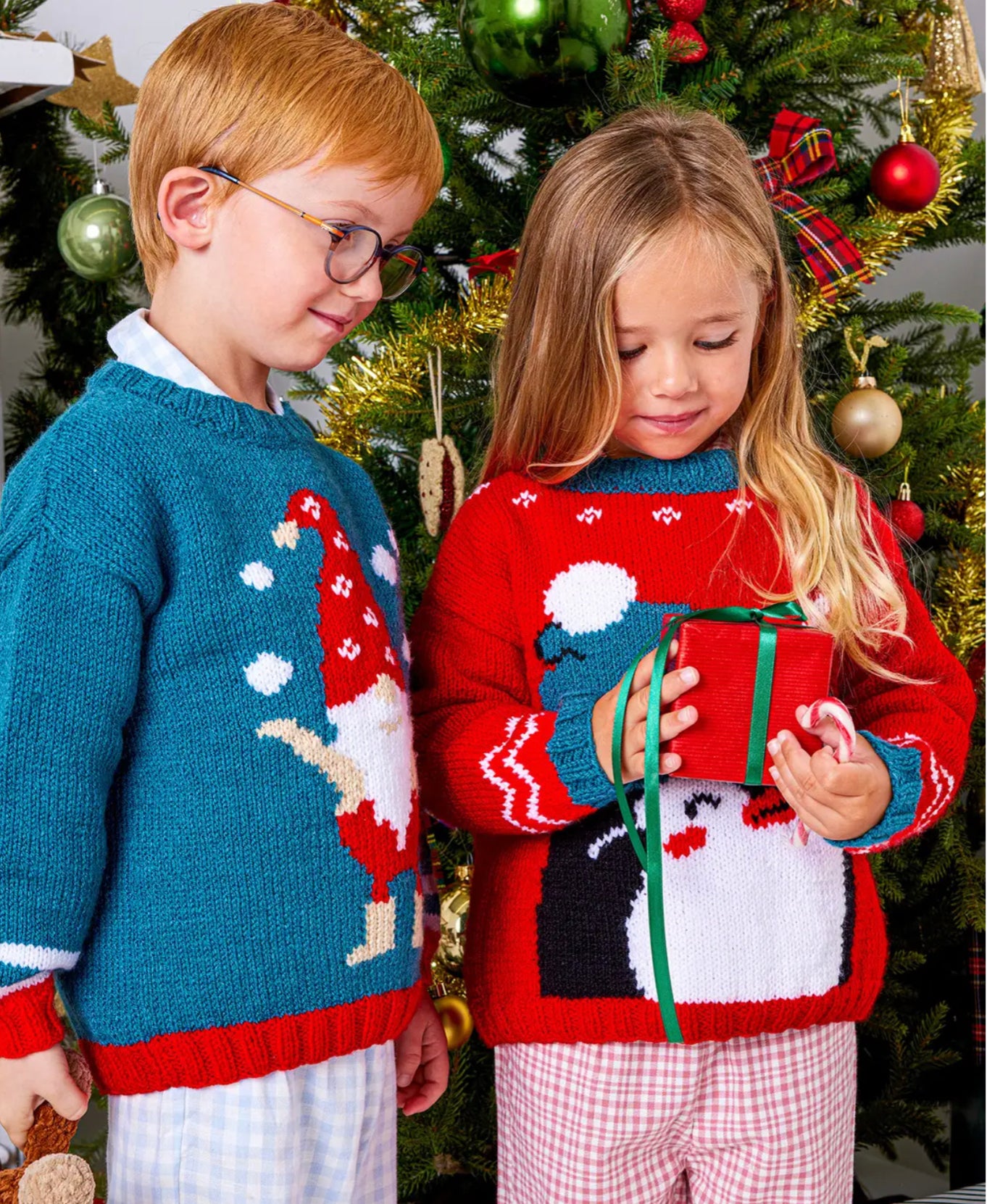 Pull de Noël Flocon Femme ou enfant