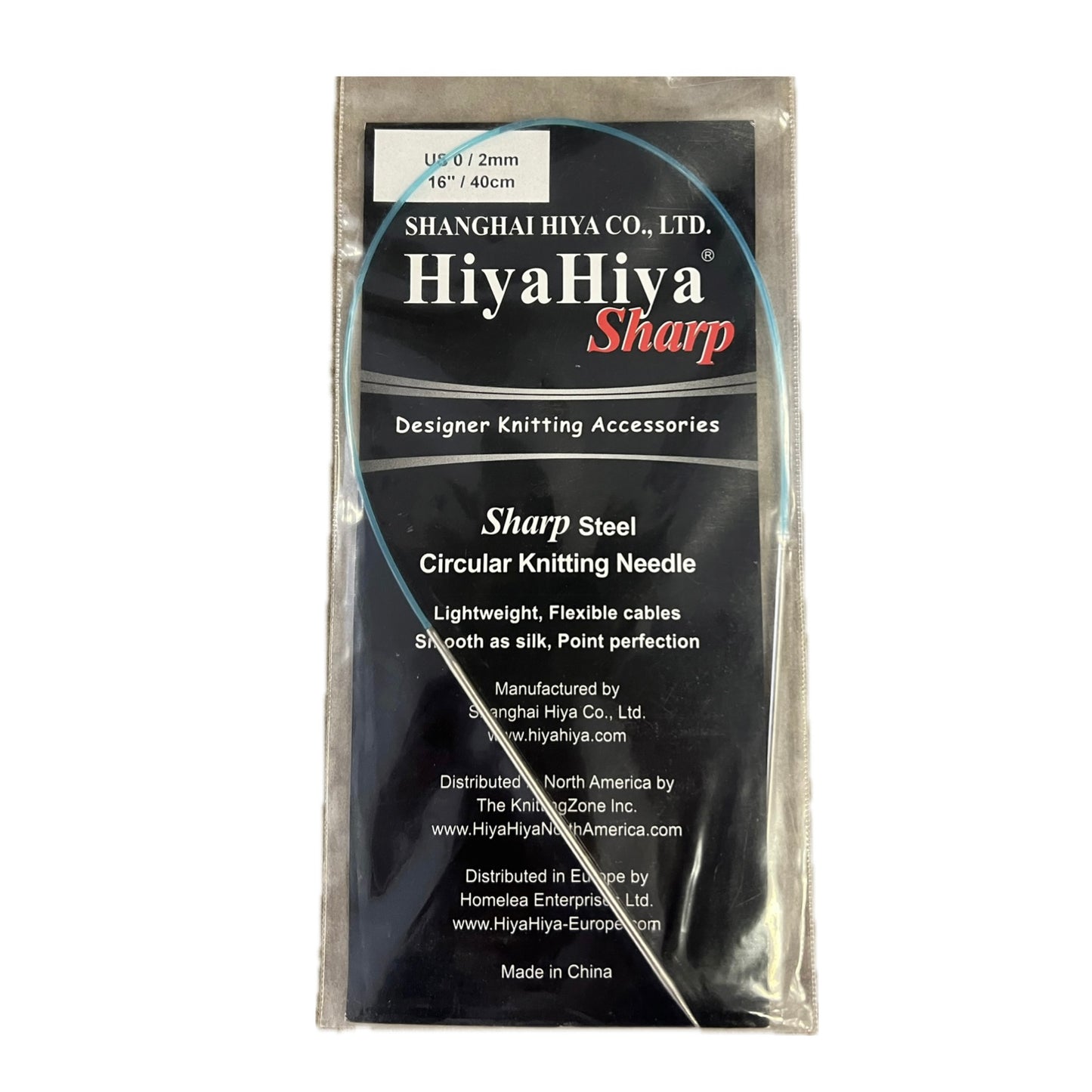 Aiguilles circulaires fixes HiyaHiya Sharp