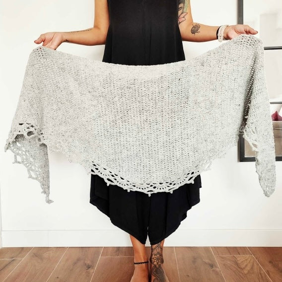 Cotton Merino Tweed