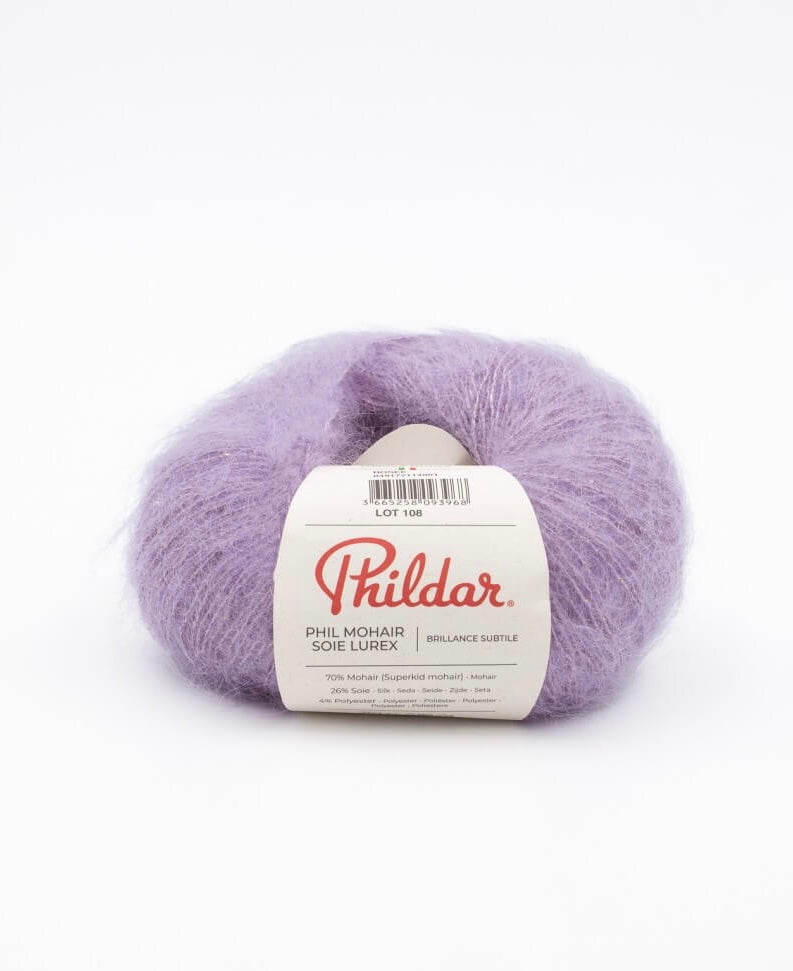 PHIL MOHAIR SOIE LUREX
