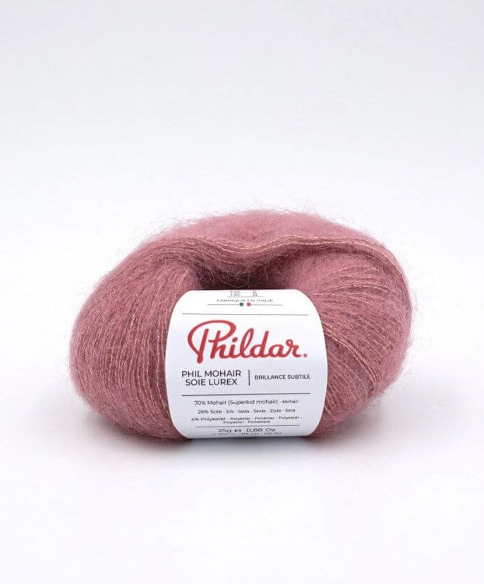 PHIL MOHAIR SOIE LUREX