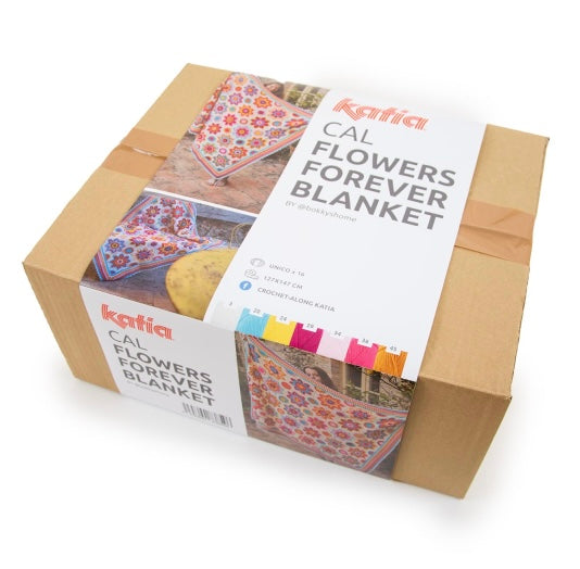 Couverture Fleurs Crochet UNICO