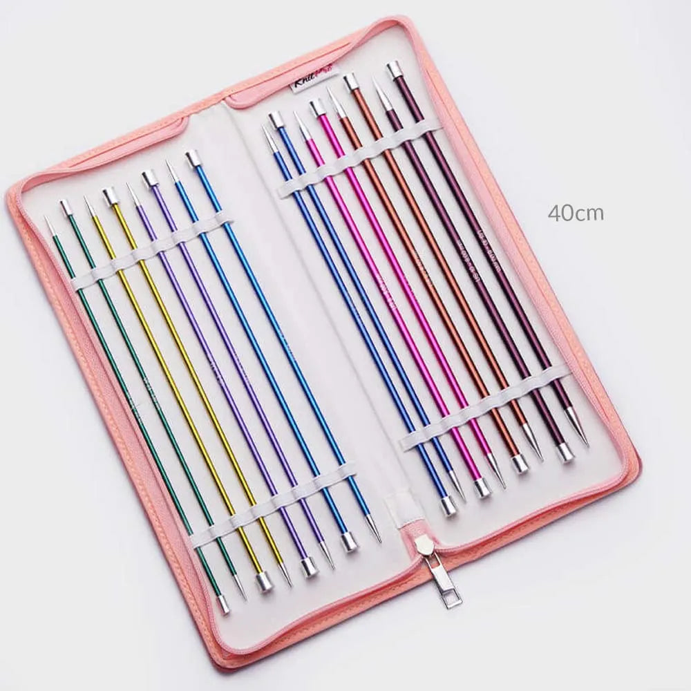 KnitPro Zing – Set Deluxe d’aiguilles droites
