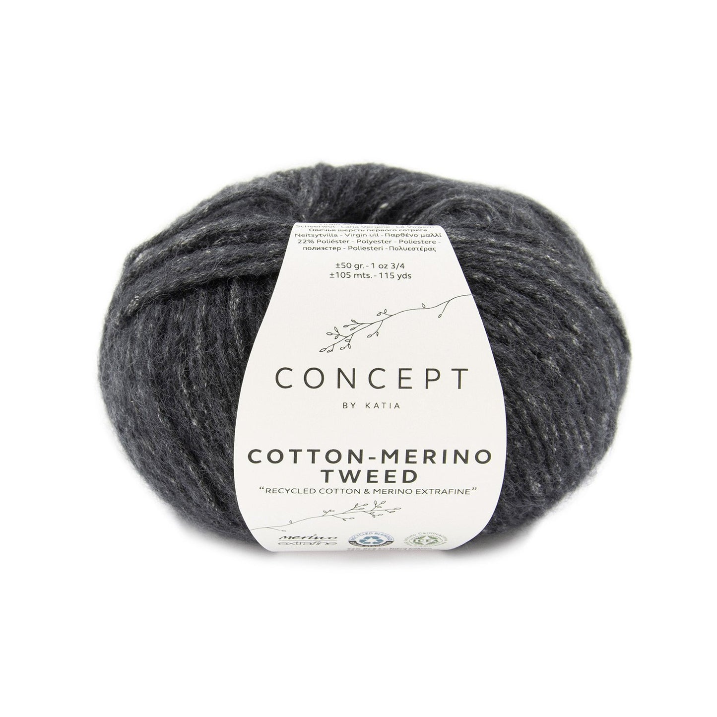 Cotton Merino Tweed