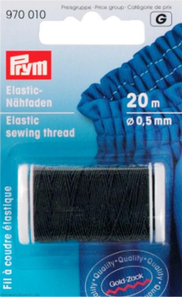 FIL À COUDRE ÉLASTIQUE 0,5mm X 20m