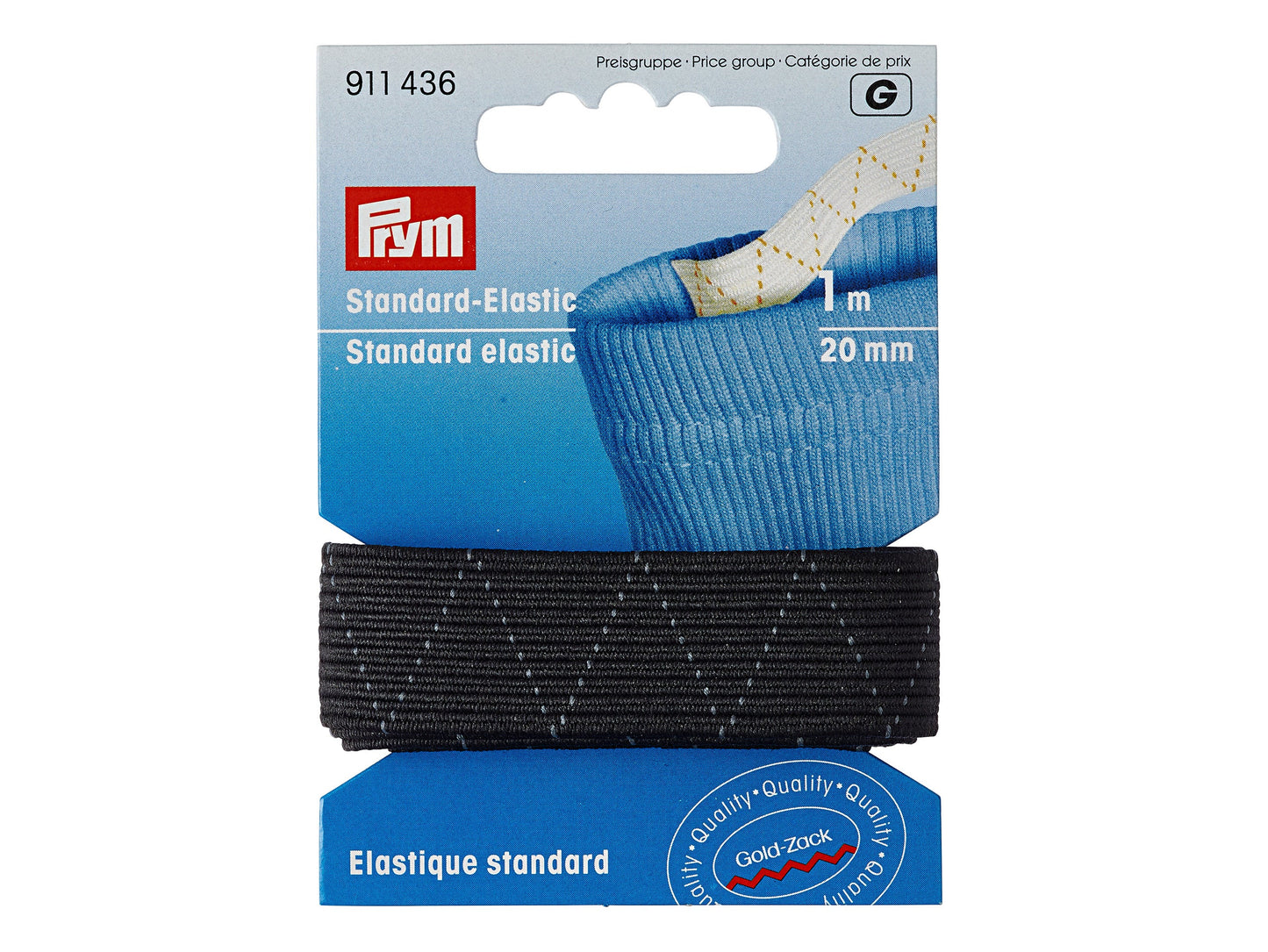 Élastique standard 20 mm