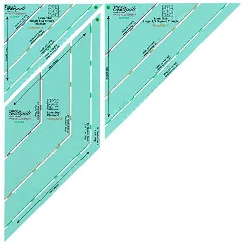 Gabarits de patchwork Trace’n Create Quilt “Lone Star”
