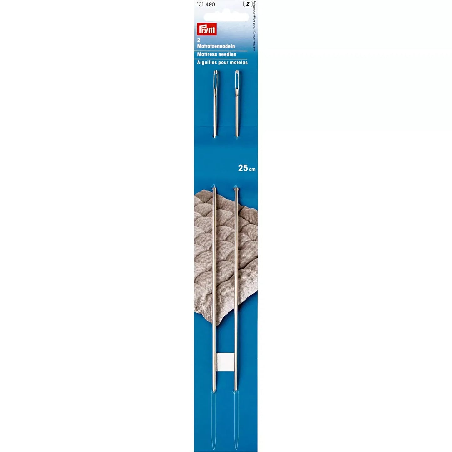 Aiguilles à matelas, 2,35 x 250mm, argenté