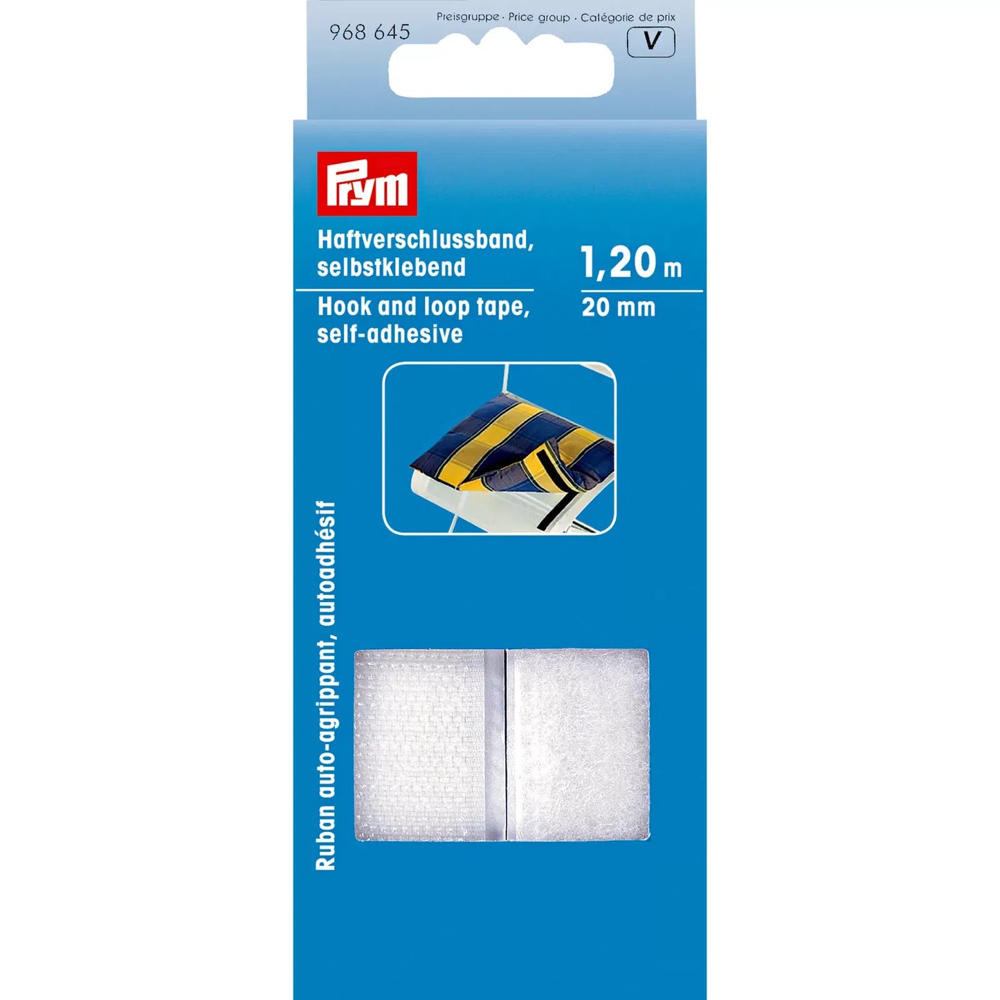Ruban auto-agrippant (Velcro) 20mm