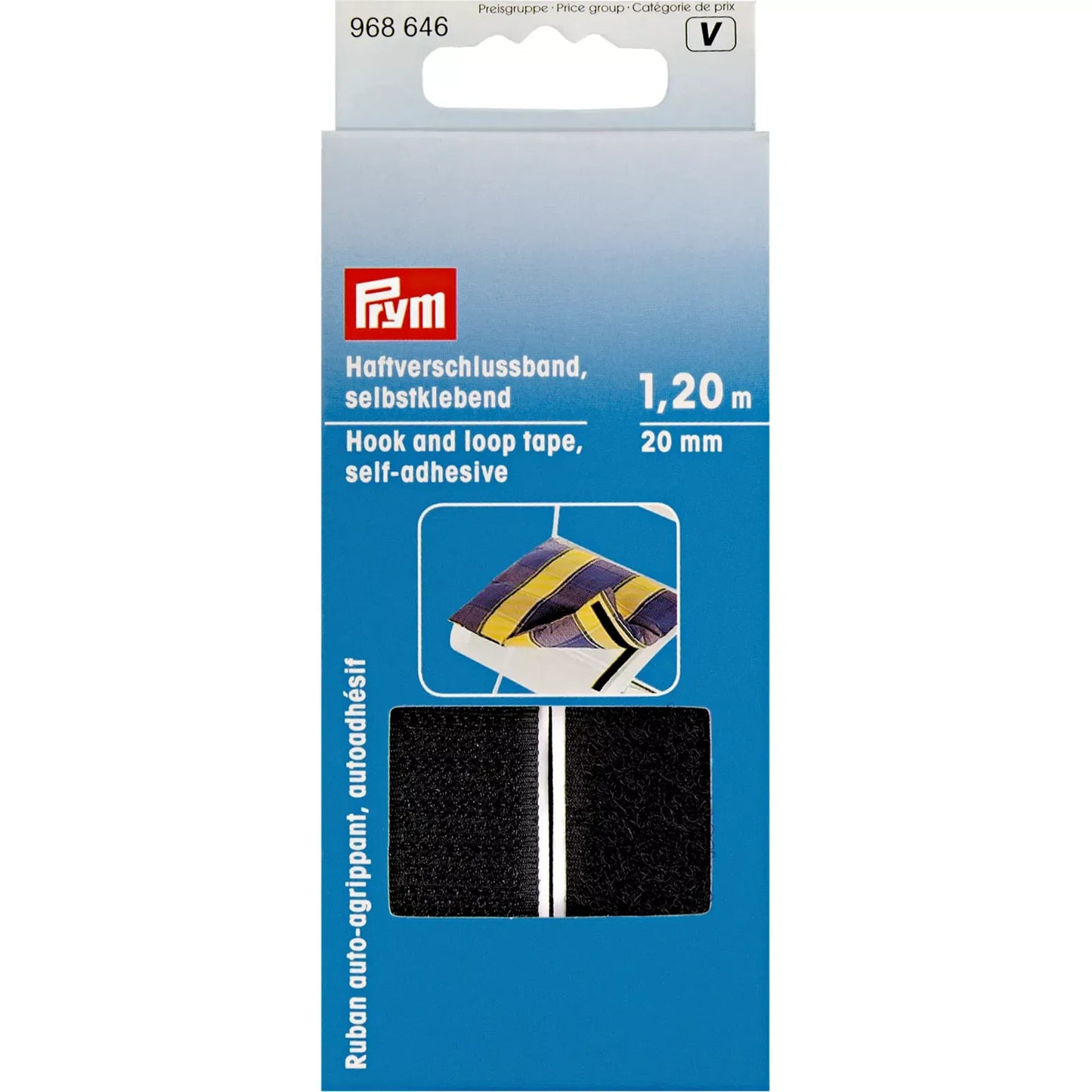 Ruban auto-agrippant (Velcro) 20mm