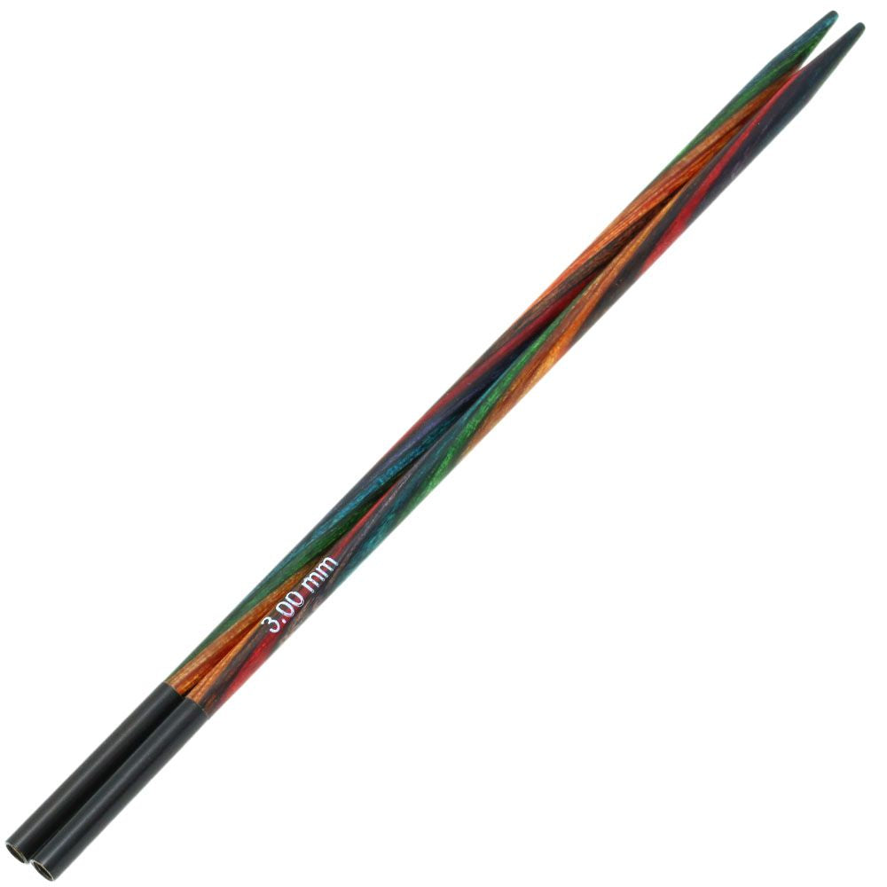 Pointes Aiguilles interchangeables en bois Multicolor 13cm