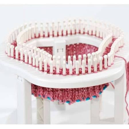 Métier à tricoter circulaire double