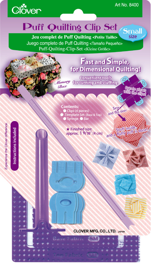 Set Puff Quilting Clip – petite taille