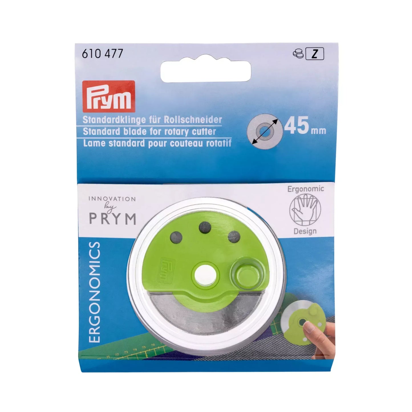 Lame standard de rechange pour couteau rotatif prym.ergonomics Ø 45mm
