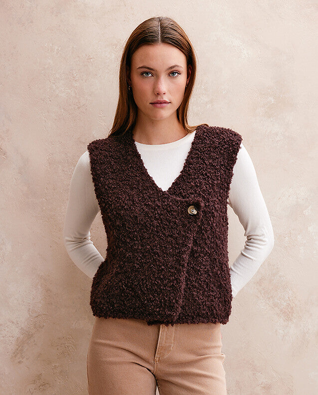 MODÈLE GILET SANS MANCHES VINCIENNE
