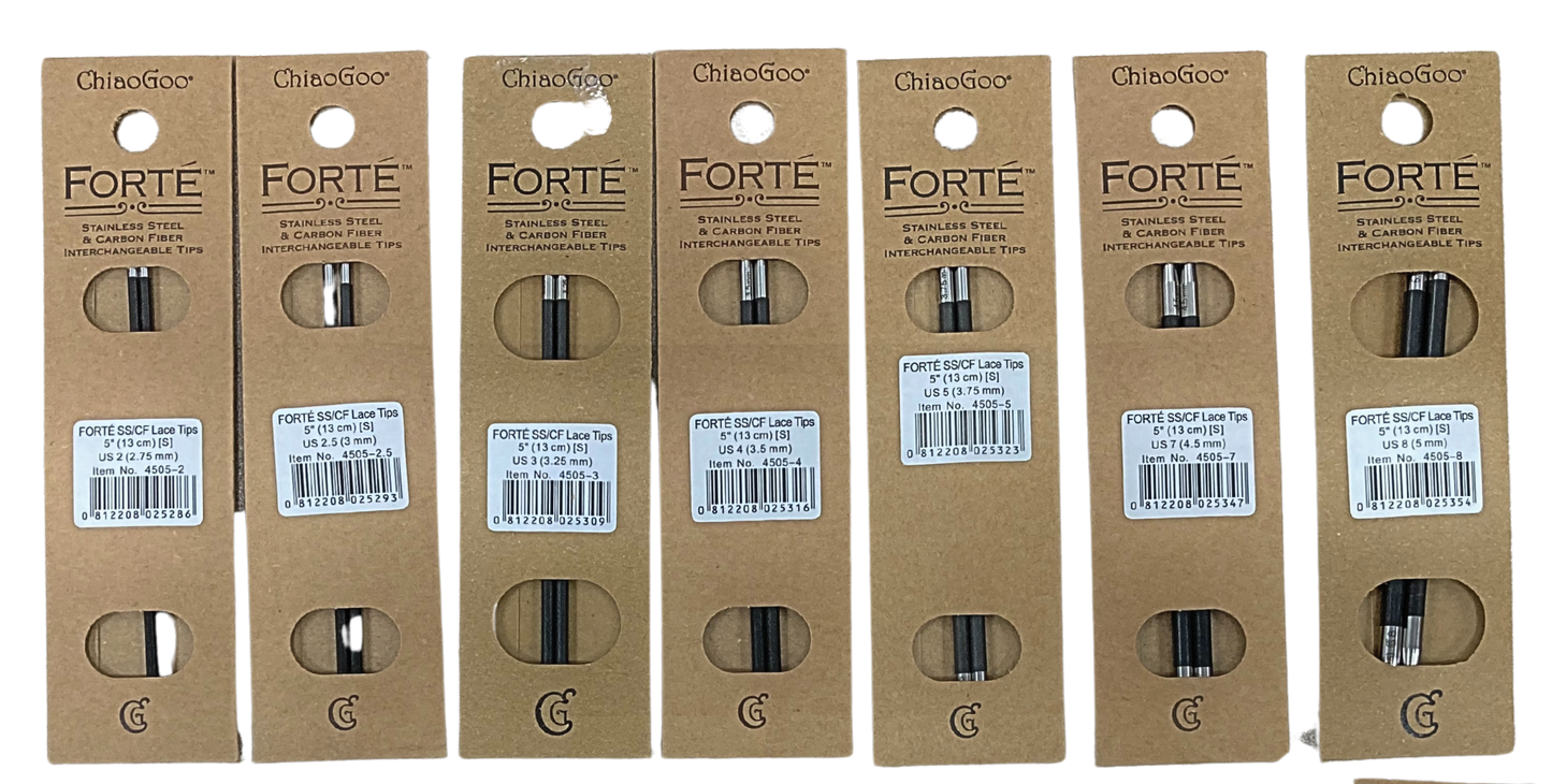 ChiaoGoo Forté Lace tips