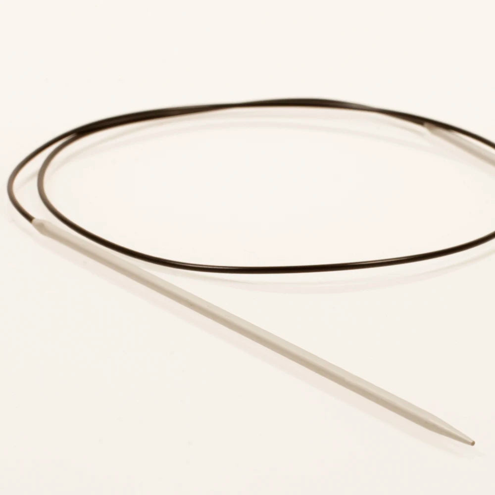 DROPS Aiguilles circulaires 80cm Basic Aluminium 2,00mm