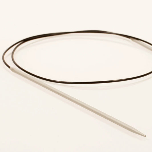 DROPS Aiguilles circulaires 80cm Basic Aluminium 2,00mm