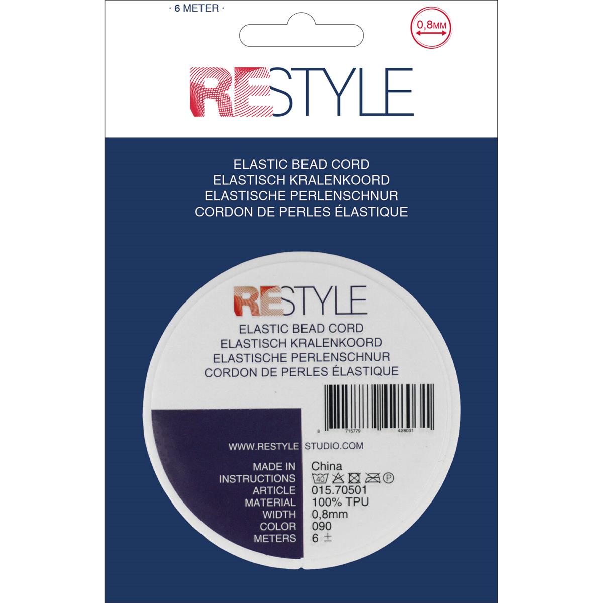 Cordon élastique pour perles Restyle