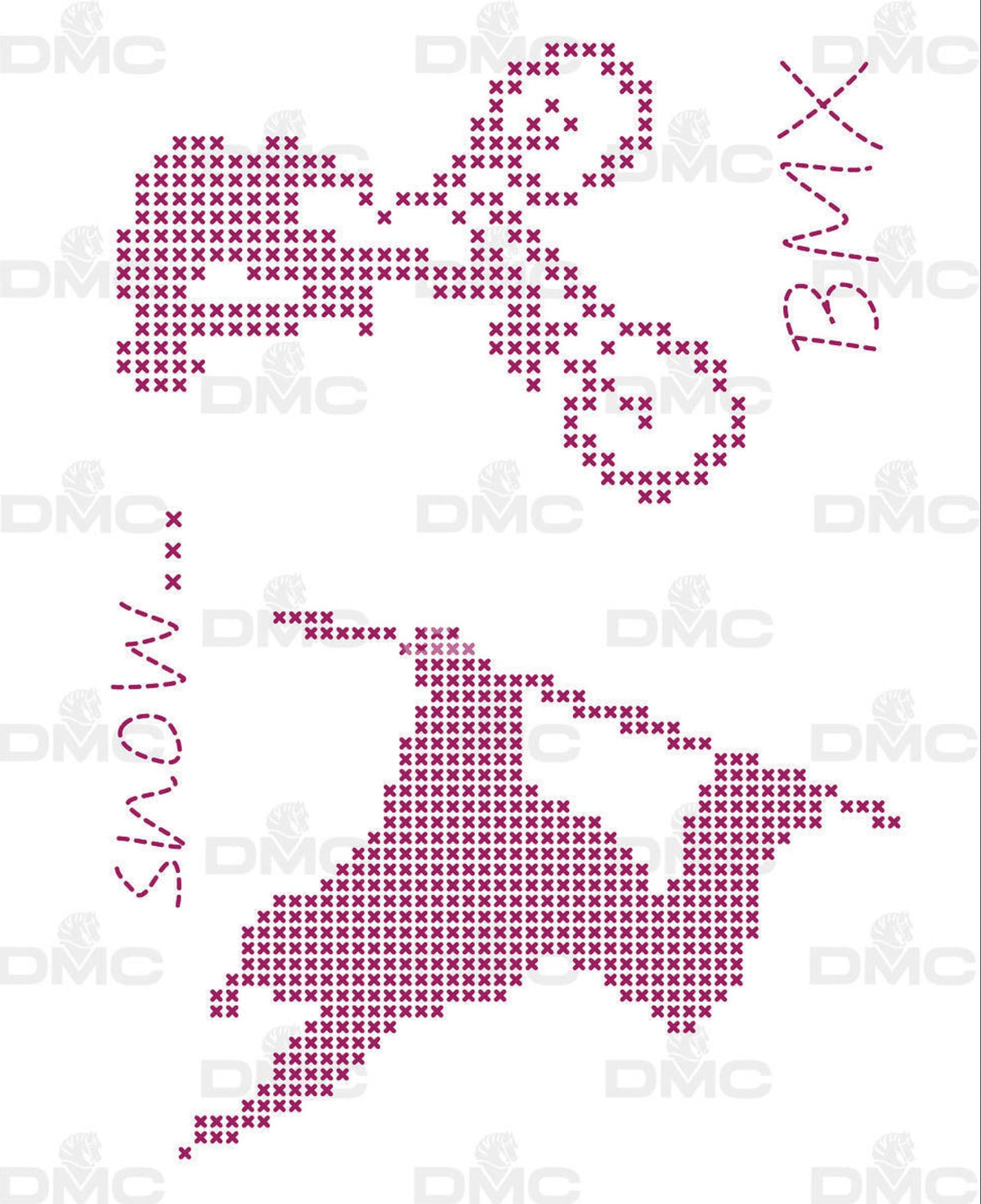 DMC Custom by Me! – Motifs adhésifs à broder