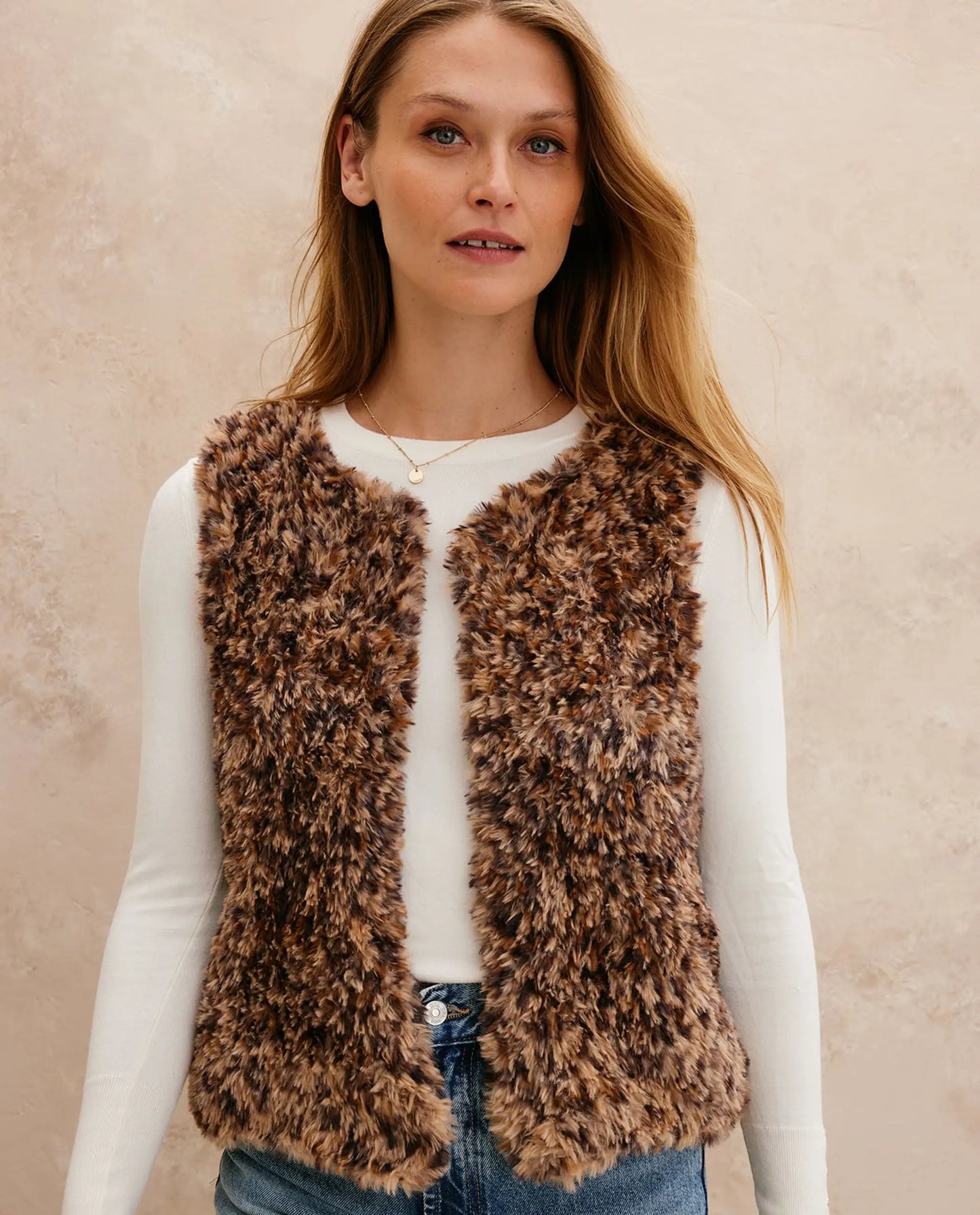 MODÈLE VESTE SANS MANCHES FEMME BOBBY