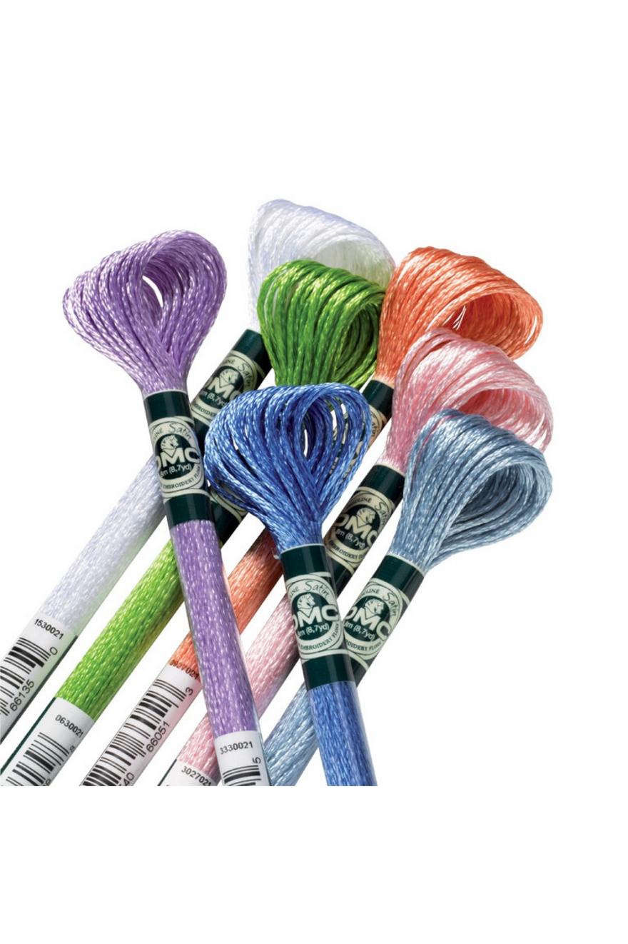 Fil à broder Mouliné Satin