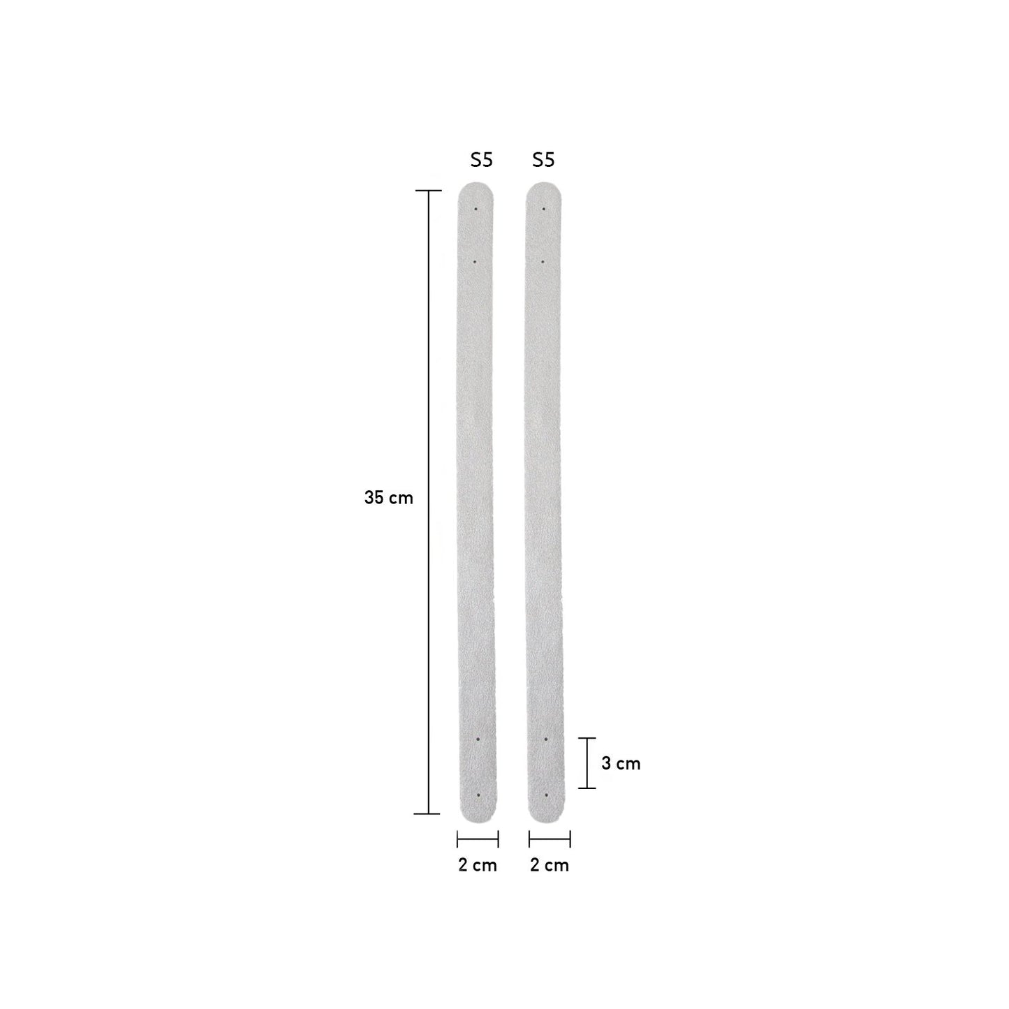 Anses de sac en similicuir 35 cm