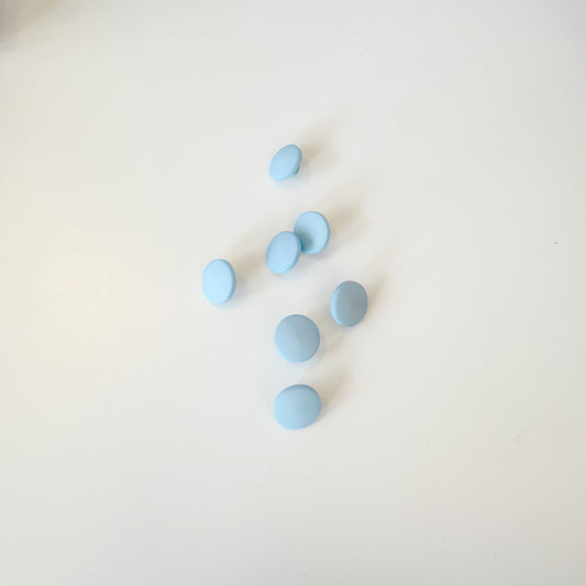 Bouton à queue rond mat 10 mm - vendu à l’unité