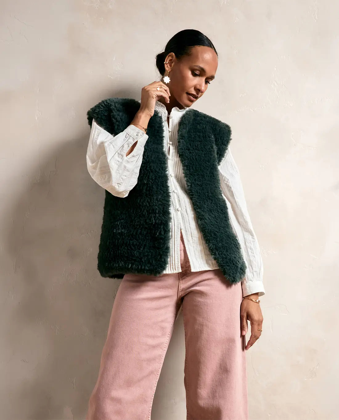 MODÈLE VESTE SANS MANCHE FEMME ADA